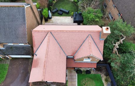 Roof after cleaning Roof after cleaning